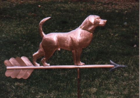 Dog Weathervane