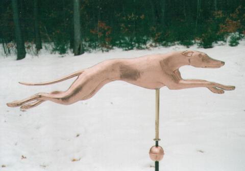 Greyhound Weathervane