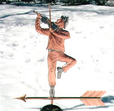 Fiddler Weathervane