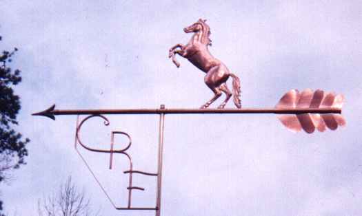 Horse & Logo Weathervane