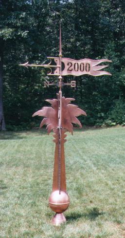 USC - Palmtto Tree Weathervane