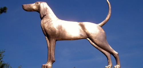Blue Tick Hound Weathervane