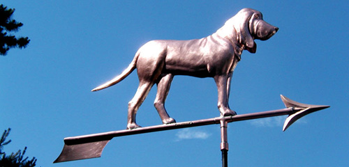 Bloodhound Weathervane