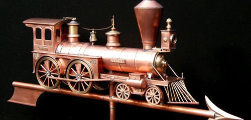 Locomotive Weathervane