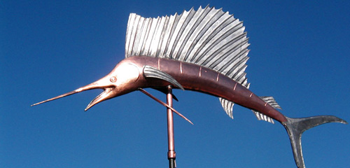 Sailfish Weathervane